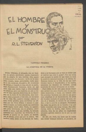 El hombre y el monstruo