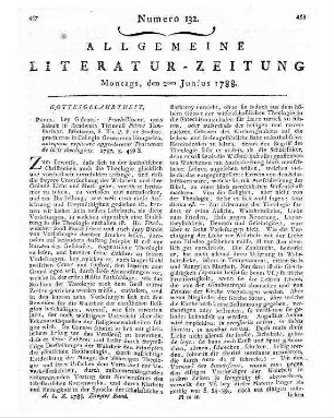 Köppen, Johann Heinrich Justus: Ad Xenophontis Agesilaum notae et emendationes. [S.l.], 1788