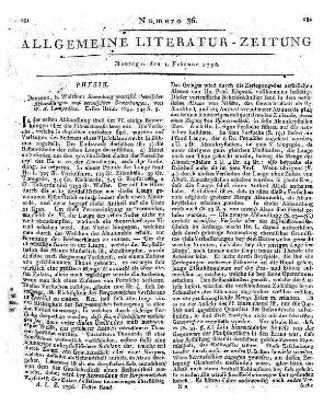 Lampadius, W. A.: Sammlung practisch-chemischer Abhandlungen und vermischter Bemerkungen. Bd. 1. Dresden: Walther 1795
