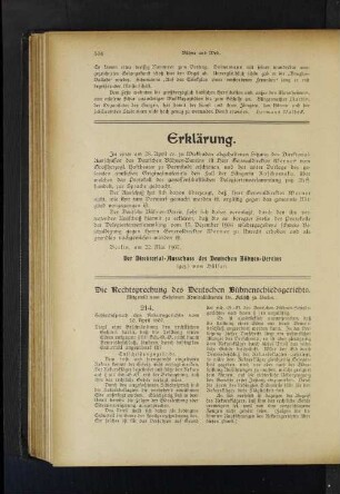 Erklärung