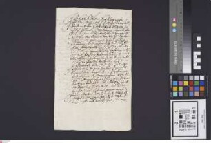 Babenhausen: Gültbrief der Präsenz Babenhausen
