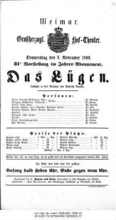 Das Lügen