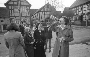 Nach dem Festakt der Jugendweihe