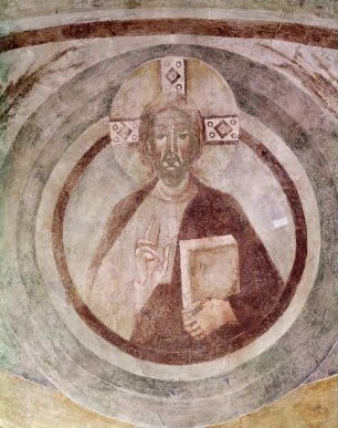 Das Jüngste Gericht (Vision der Johannisoffenbarung) — Pantokrator mit Seraphim und Engeln — Christus Pantokrator umgeben von Seraphim