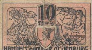 Zahlungsmittel / Handelskammer Oldenburg / 10 Pfennig