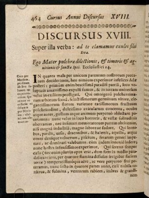 464-473, Discursus XVIII