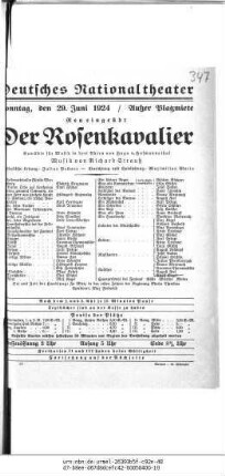 Der Rosenkavalier