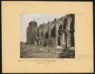 Hl.-Nikolaus-Kathedrale, Famagusta. Mittelalterliche Bauten auf der Insel Cypern. Aufnahmen und Rekonstruktionen: Ansicht von Süden