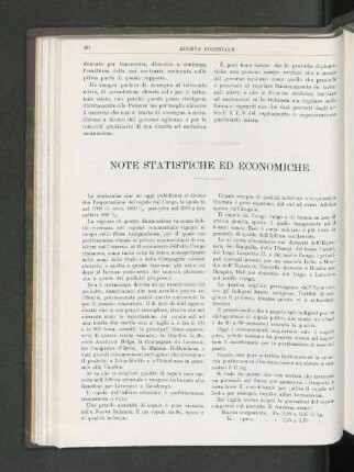 Note Statistiche Ed Economiche.