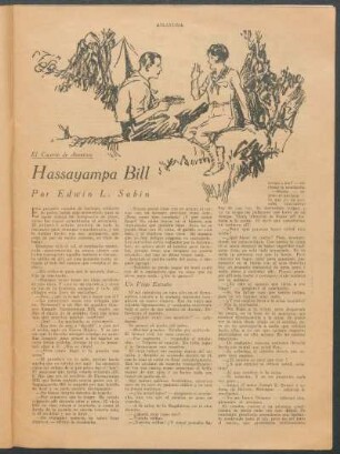Hassayampa Bill : El cuento de aventura