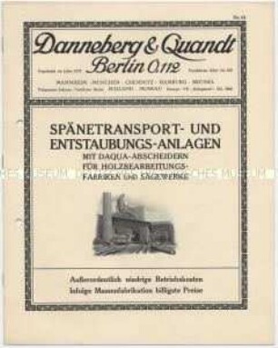 Spänetransport- und Entstaubungsanlagen