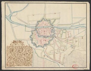 Grund Riss der Stadt Elbing : in Pohlnischen Preussen