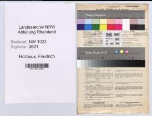 Entnazifizierung Friedrich Holthaus , geb. 28.05.1892 (Regierungsinspektor)