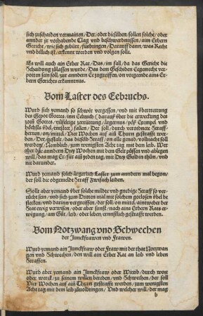 Vom Laster des Eebruchs.