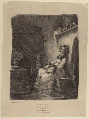 Gretchen am Spinnrad. Marguérite au rouet