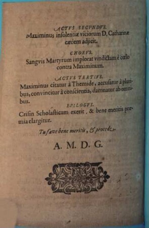 Maximinus Galerius Iovius Caesar Martyrum interfector : [Periocha]