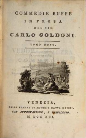Commedie Buffe : In Prosa, 9