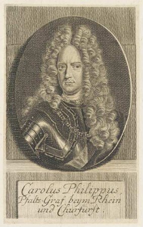 Bildnis des Carolus Philippus, Kurfürst von Pfalz