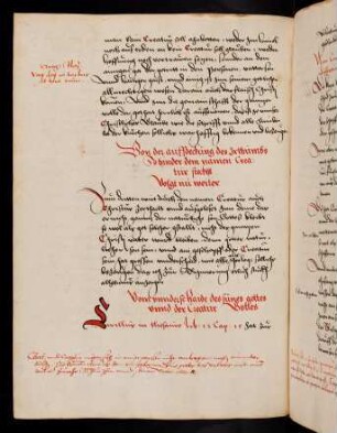 35v-37r, Vom unnderschaide des Sunes gottes unnd der Creatur Gottes