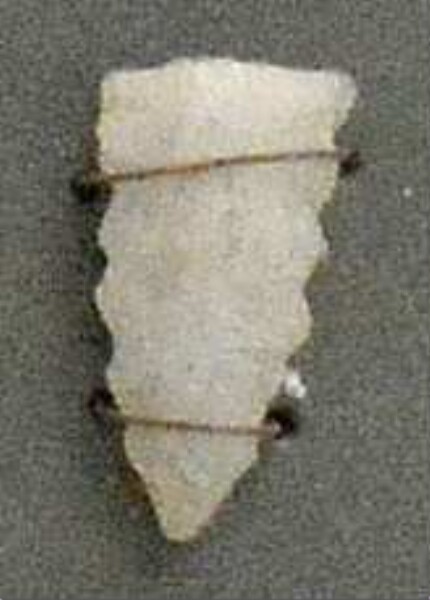 Stone arrowhead