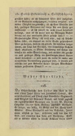 Wahre Ehr-Liebe