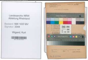 Entnazifizierung Kurt Wigand , geb. 07.03.1893 (Arzt)