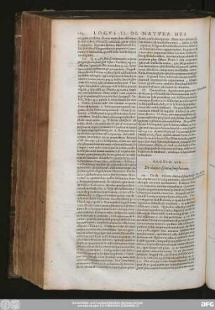 Sectio III. De divinae essentiae simplicitate.