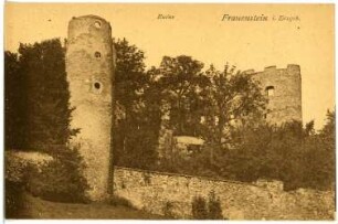 Frauenstein. Ruine
