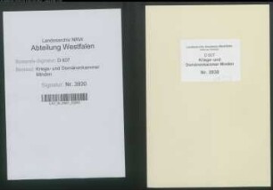 Eintreibung der Lehnpferdegelder im Fürstentum Minden - Band 2