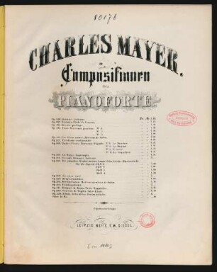 N°. 1: Narcisse : op. 218[,1]