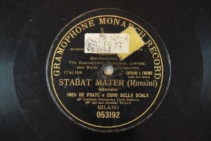 Stabat mater : Inflamatus / (Rossini)