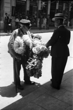 Athen: Schwammverkäufer