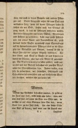 309-318, Werren - Wuermer