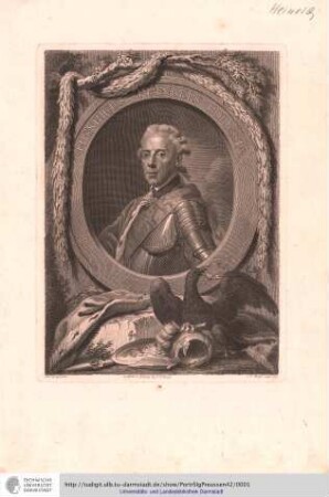 Henricus Princeps Borussiæ / Ant. Graff pinx. ; J. F. Bause sculps.