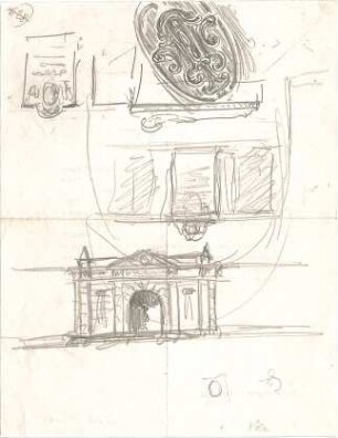 Hildebrand, Adolf von; Köln, Hansaplatz; Vater-Rhein-Brunnen - Studien