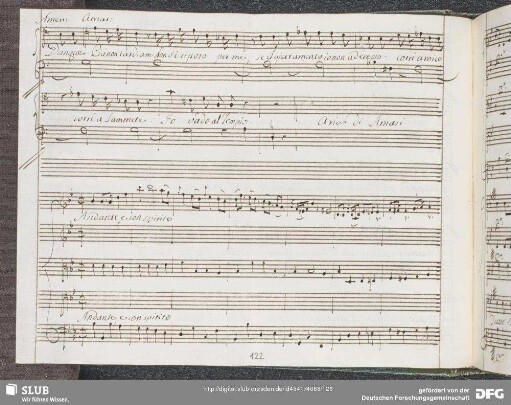 Aria: Tutte fin or dal cielo