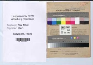 Entnazifizierung Franz Schepers , geb. 03.04.1900 (Kaufm.Angest.)