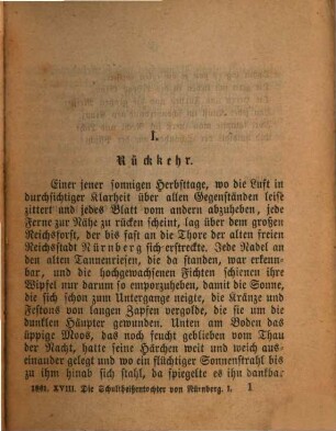 Die Schultheißentöchter von Nürnberg : culturhistor. Roman, 1