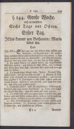 Sechste Abtheilung: Die große Woche