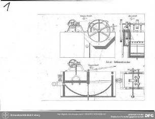 Tafel V - Lührig´s Grobkornsetzmaschine