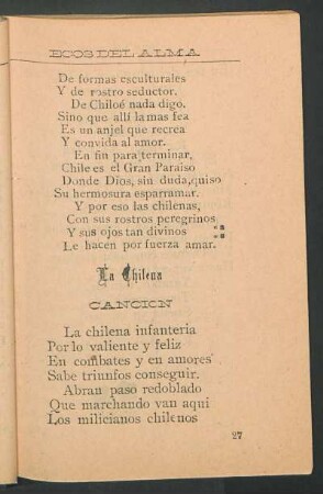 La chilena