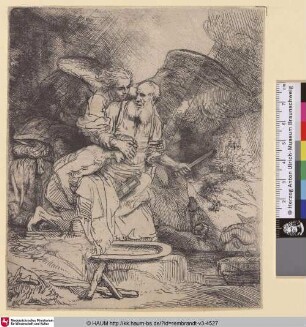 [Abrahams Opfer; Abraham's Sacrifice; Le sacrifice d'Abraham; Gen. 22, 9-12]