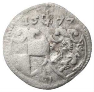 Fundmünze, 1/84 Taler, 1577