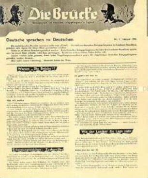 Mitteilungsblatt für deutsche Kriegsgefangene in England