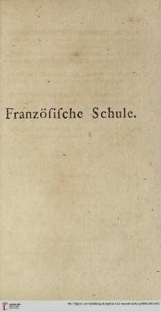Französische Schule (Nr. 3688-4273)