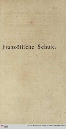 Französische Schule (Nr. 3688-4273)