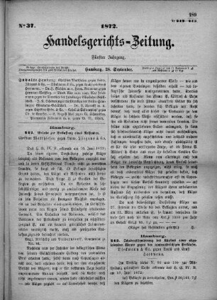 No. 37. 28. September 1872