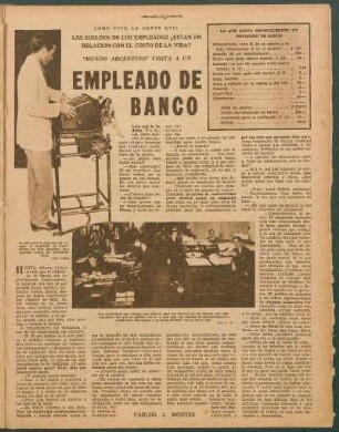 Los sueldos de los empeados ¿Estan en relación con el costo de la vida? : Como vive la gente útil