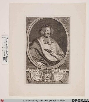 Bildnis Jean-François-Paul de Gondi, gen. cardinal de Retz