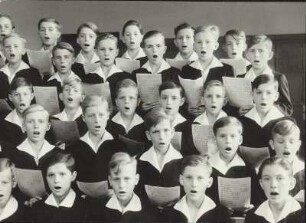 Der Dresdner Kreuzchor beim Konzert